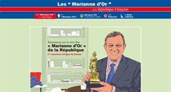 Desktop Screenshot of lesmariannedordelarepublique.com